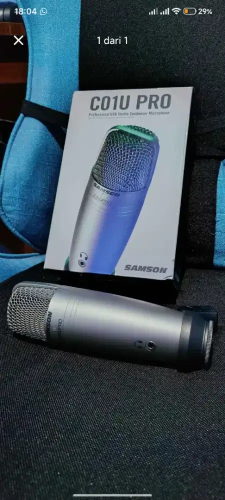 Mic Condenser Tarakan Samson C01U