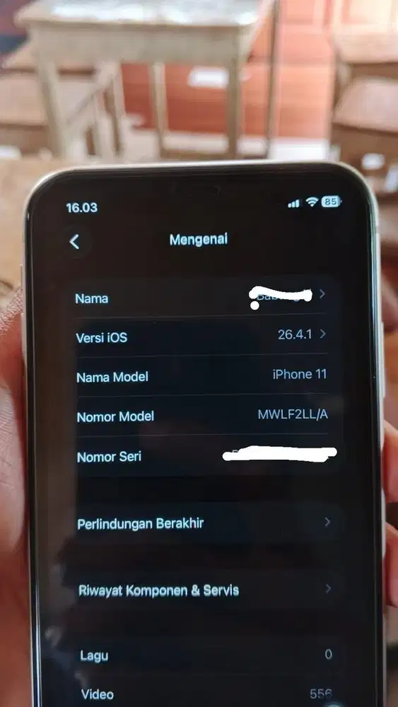 iphone 11 128 white fullset