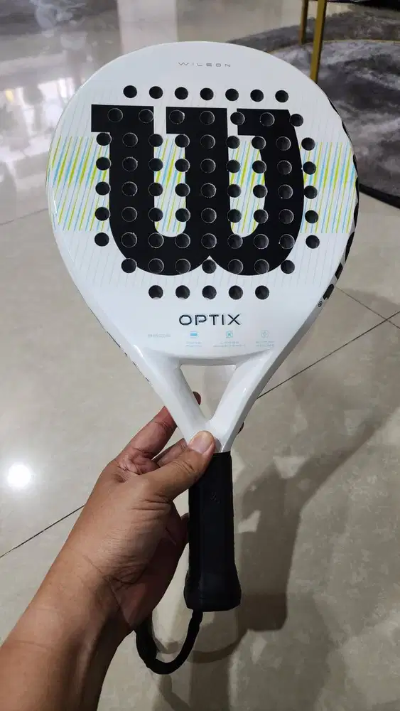 Raket tenis padel Wilson optix V1 2025 like new FREE PROTECTOR