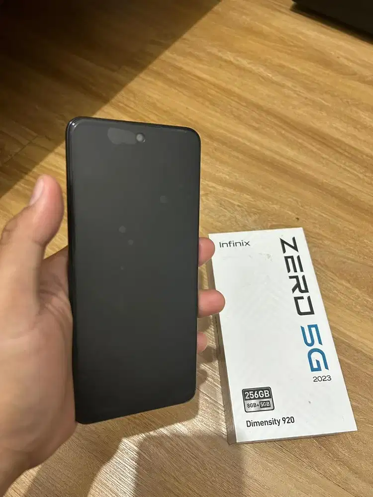 Infinix Zero 5G 2023 Black 256GB Murah – Garansi Aktif