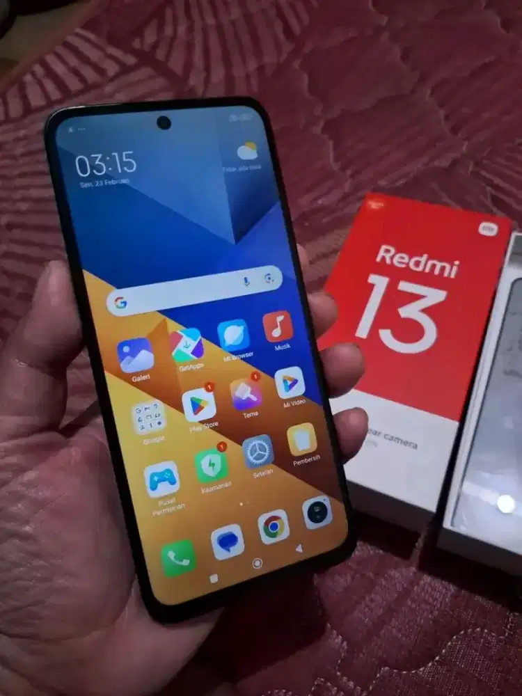 Redmi 13 ram 8+8/128 nfc pulset