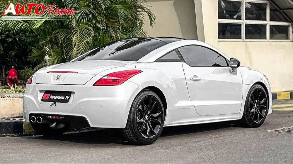 Peugeot RCZ 1.6 Turbocharger White On Black NIK 2012