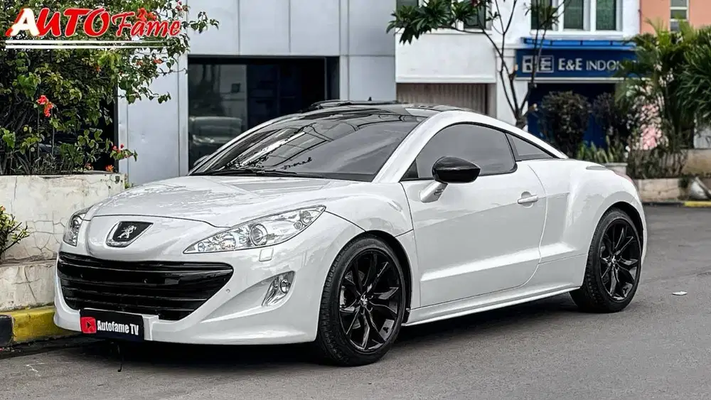 Peugeot RCZ 1.6 Turbocharger White On Black NIK 2012