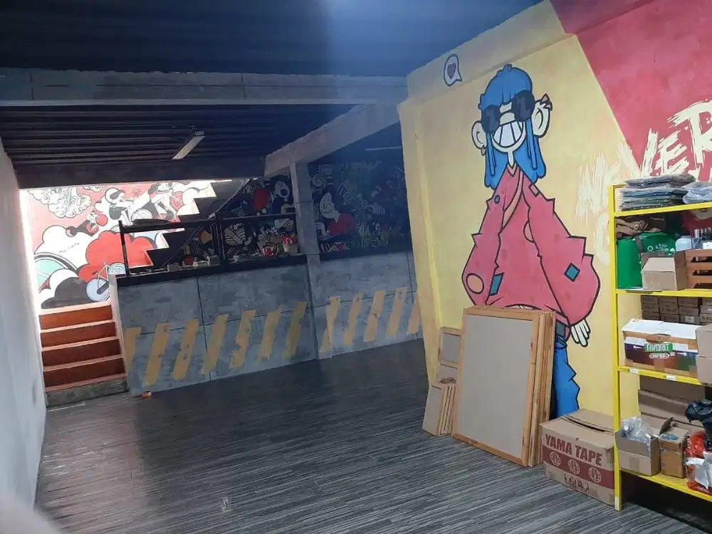 DISEWAKAN MURAH BANGUNAN 2 LANTAI TAHUNAN UNTUK KANTOR/GUDANG BARU