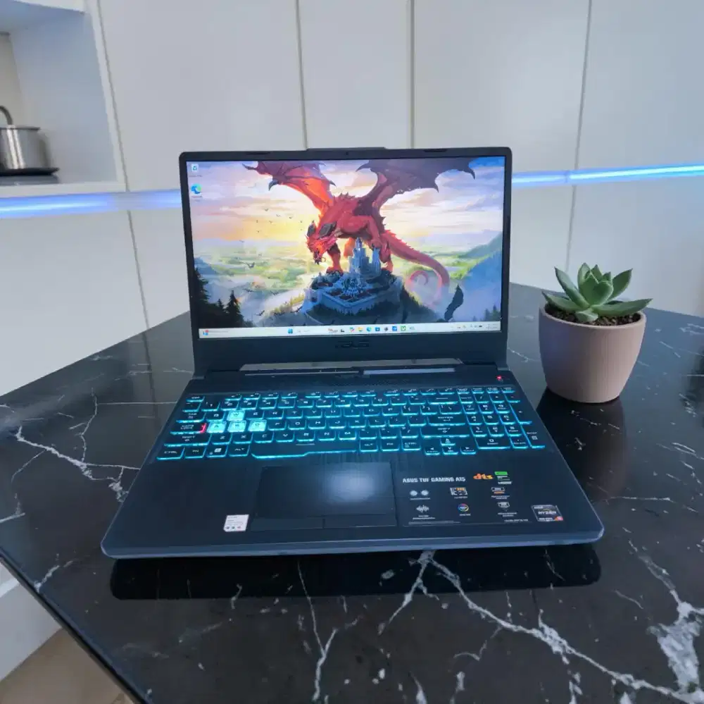 ASUS TUF A15  NVIDIA RTX GARANSI RESMI ACTIVE (SSD 512GB RTX 2050)