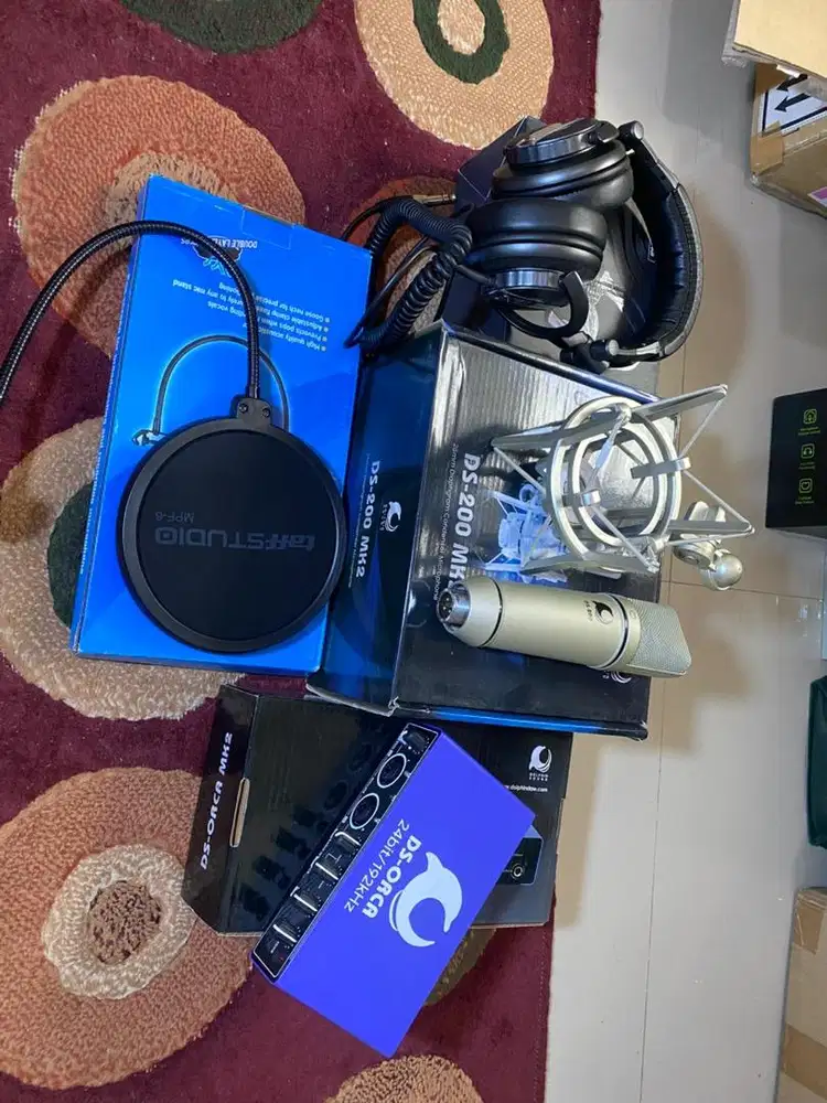 Paket home recording take vocal ds orca, recording tech