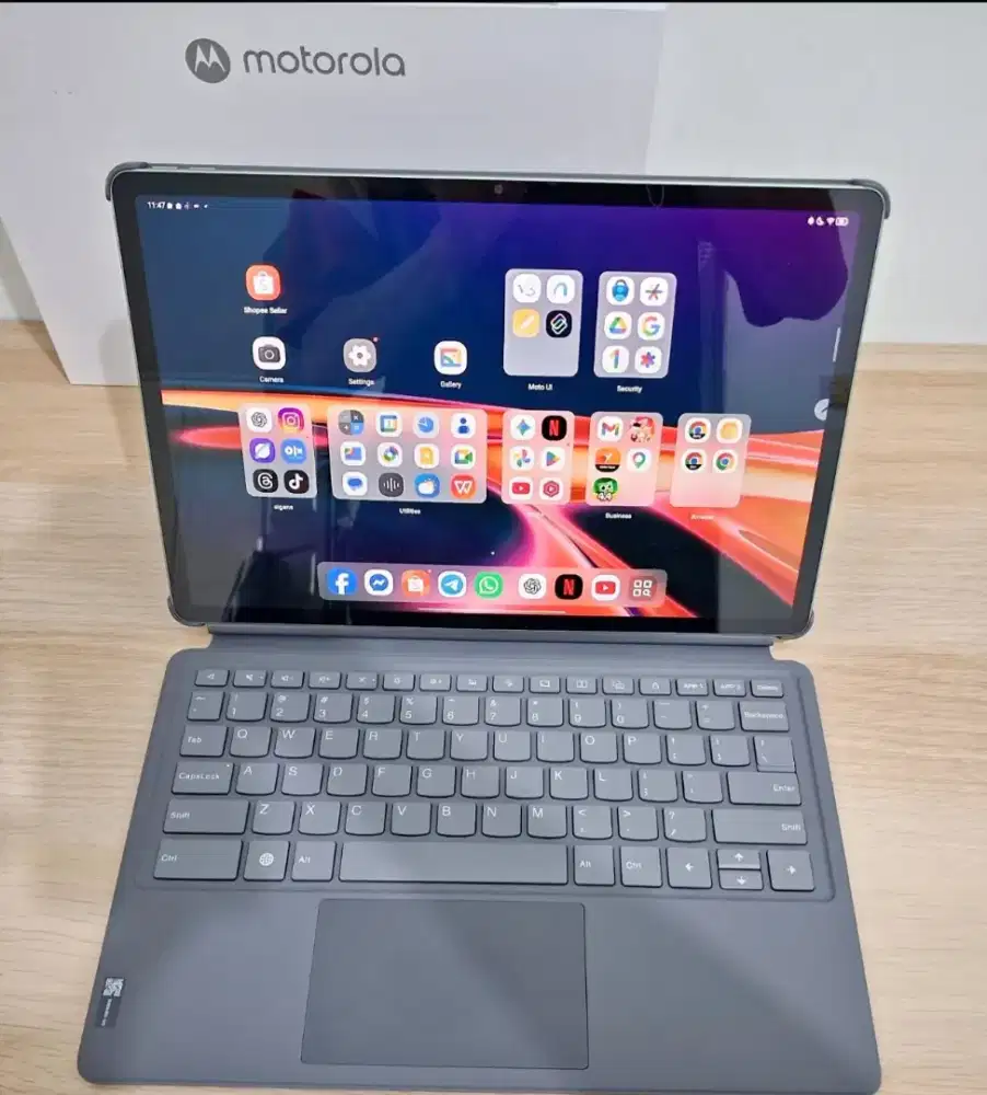 Motorola Moto Pad 60 Pro Full Set Bonus Case Keyboard