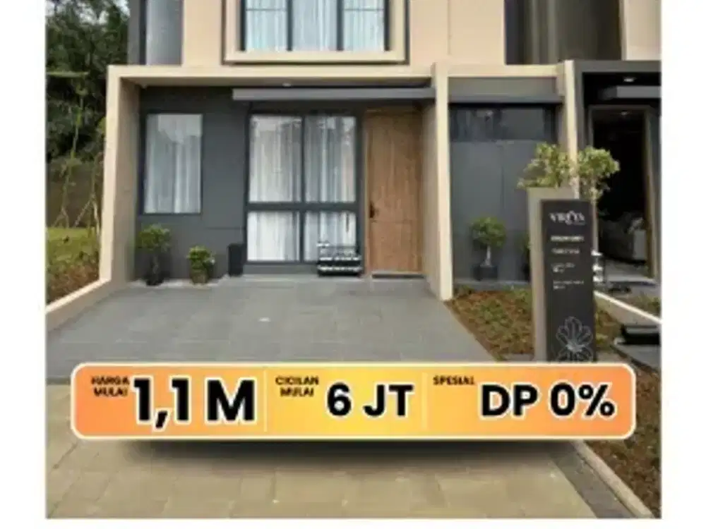 Vireya Cluster Exclusive! Rumah Modern Tropis Pusat Kota BSD City