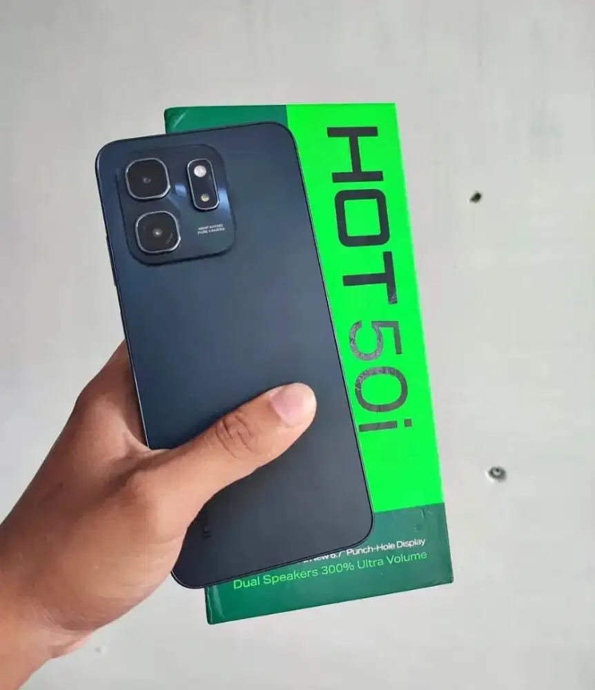 infinix hot 50i 6+6/128 gransi resmi