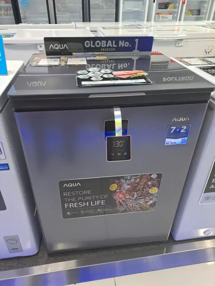 CICILAN TANPA CC FREEZER AQUA