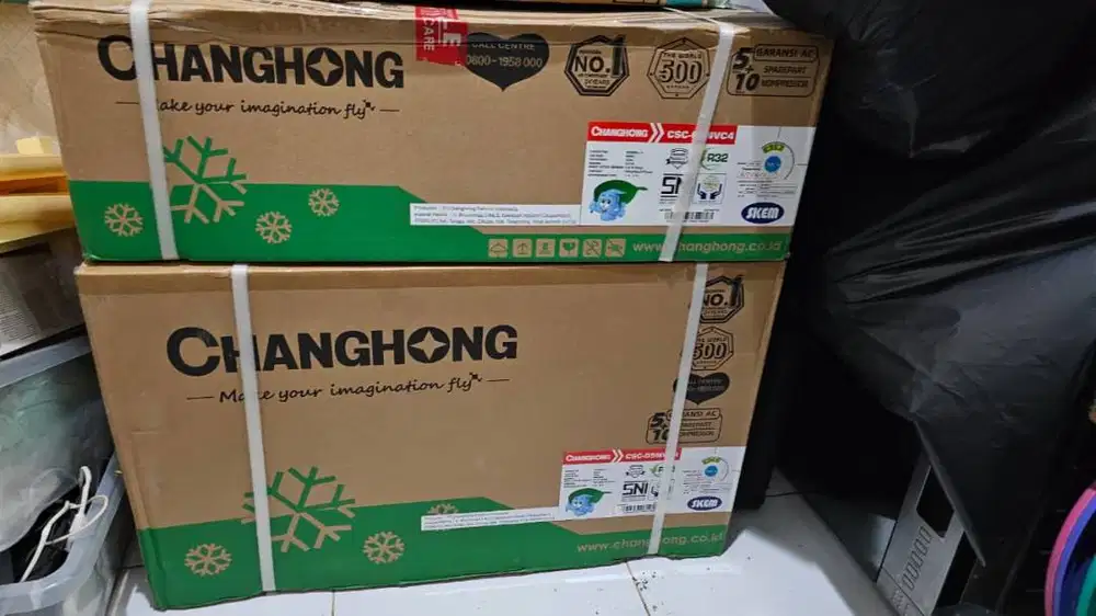 Dijual AC CHANGHONG 1/2 PK baru