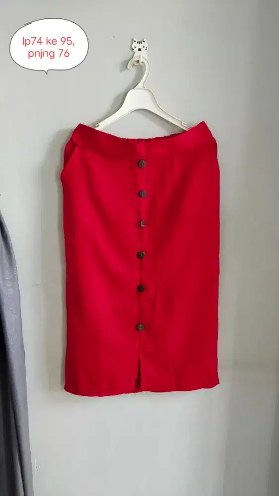 preloved rok span 7/8