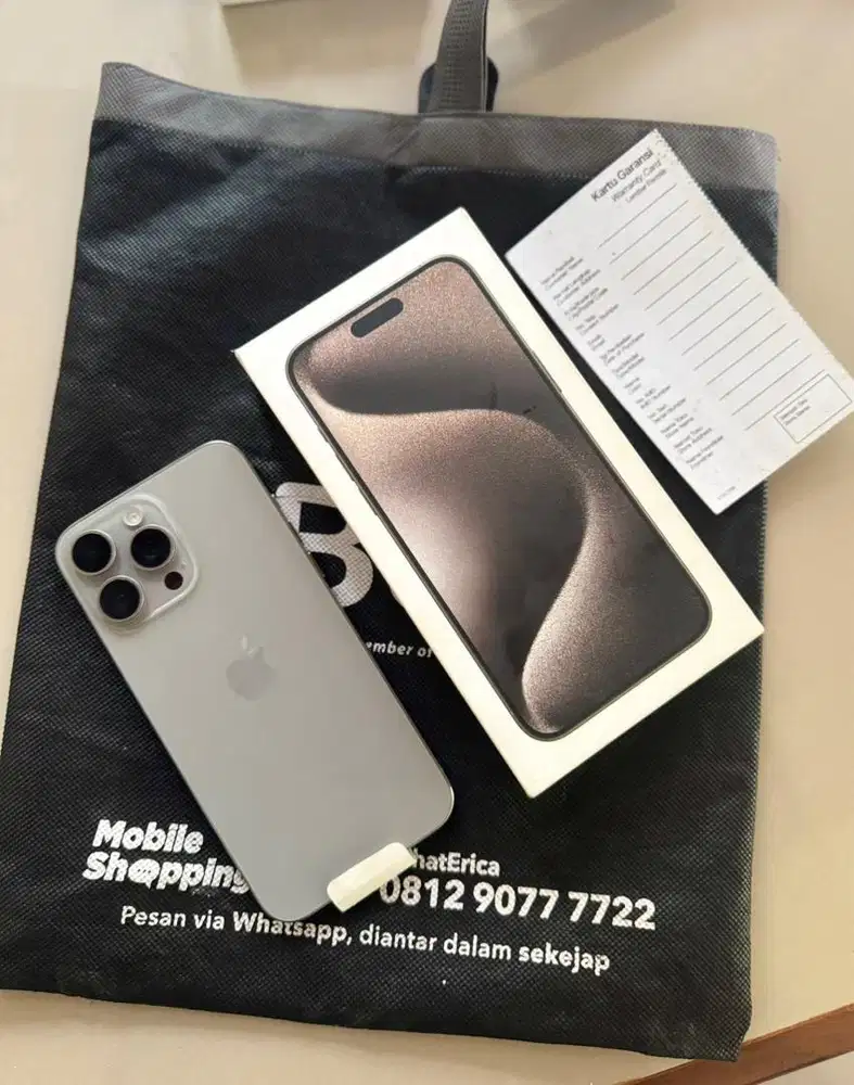 iPhone 15 Pro Max 256Gb iBox Natural Titanium