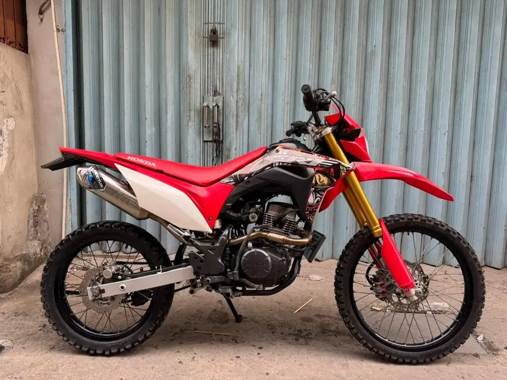 Honda CRF 150L thun 2022 pajak panjang mesin halus jozz siap gas gan.