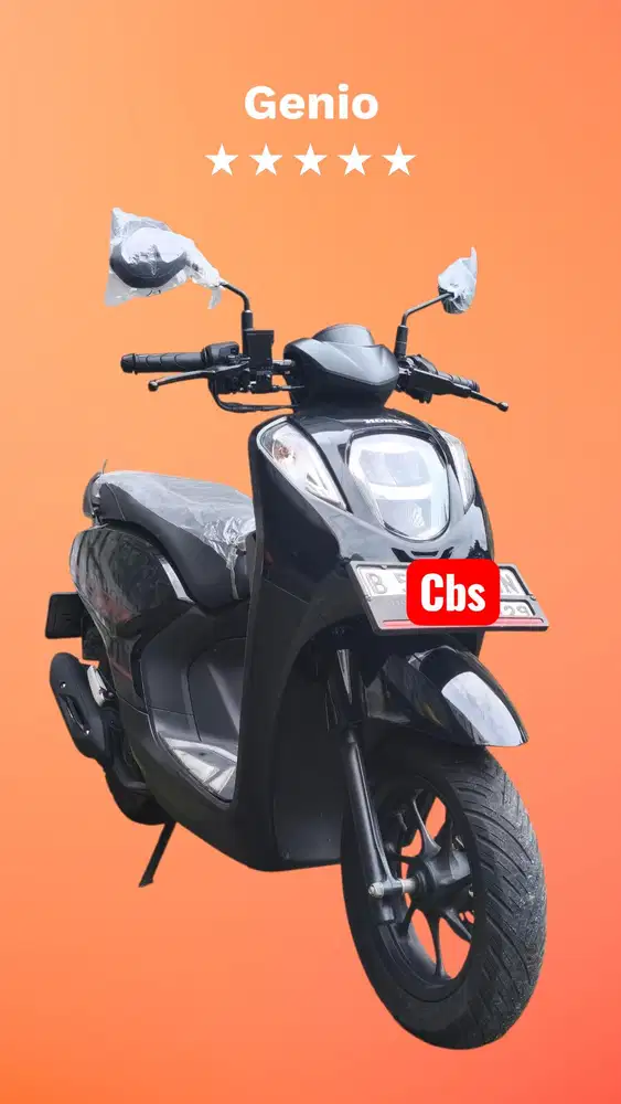 Dp 600rb promo motor Honda Genio cbs  (KTP daerah bs kredit