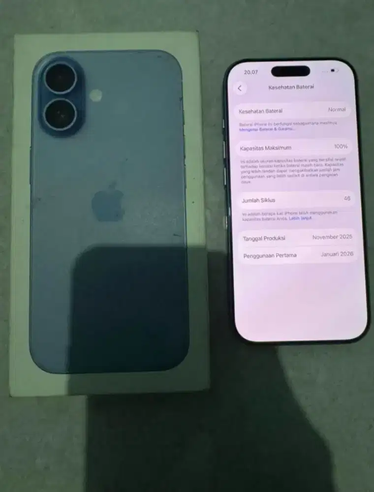 Jual iPhone 17 256gb iBox nominus orian fulset bh100% CC 46 garansi