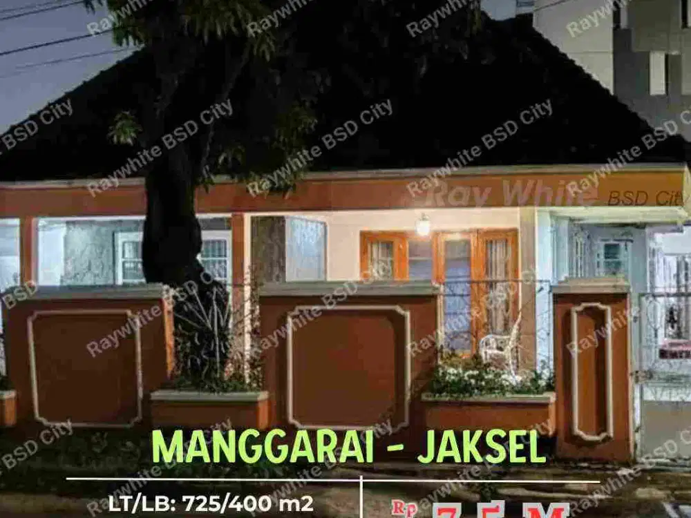 Rumah Estetik Peninggalan Kolonial Belanda di Manggarai Jaksel