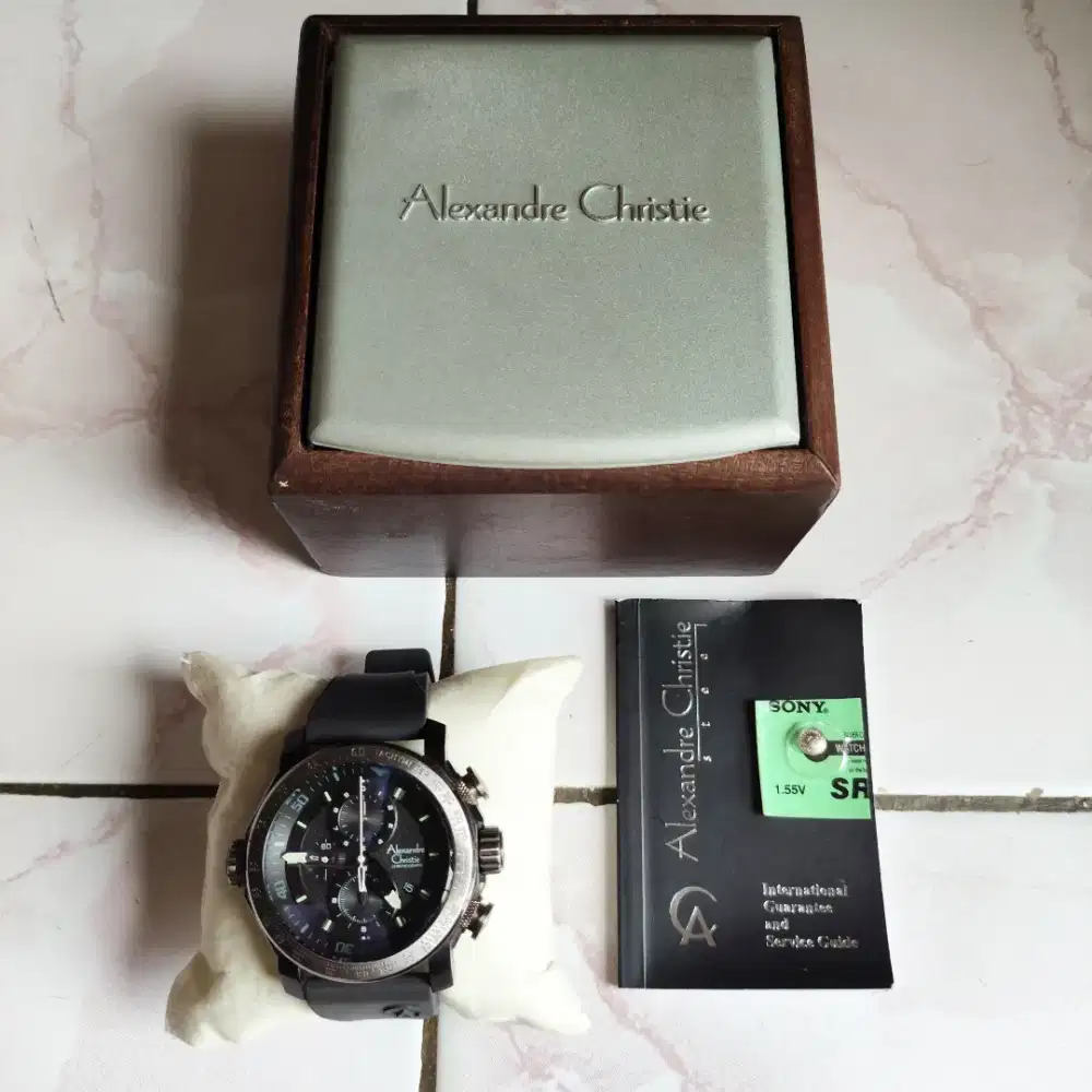 Jam Tangan Alexandre Christie 6565 MC Original