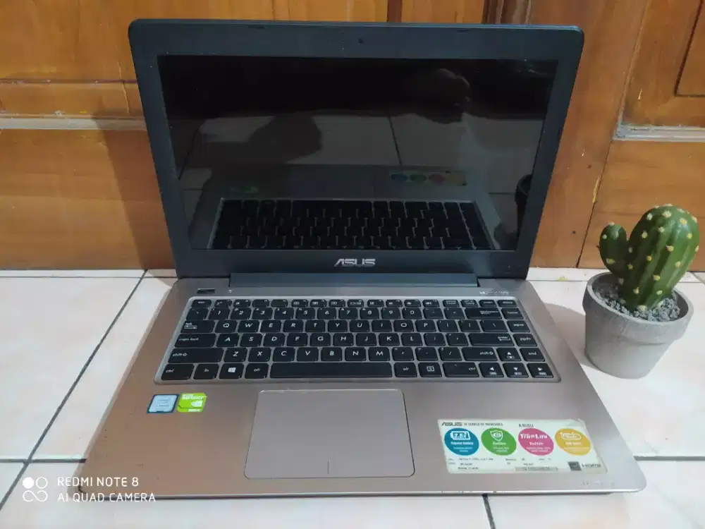 Asus x456u core i5 gen 7/ RAM 8gb/HDD 1TB/Nvidia 930MX /Siap Pakai