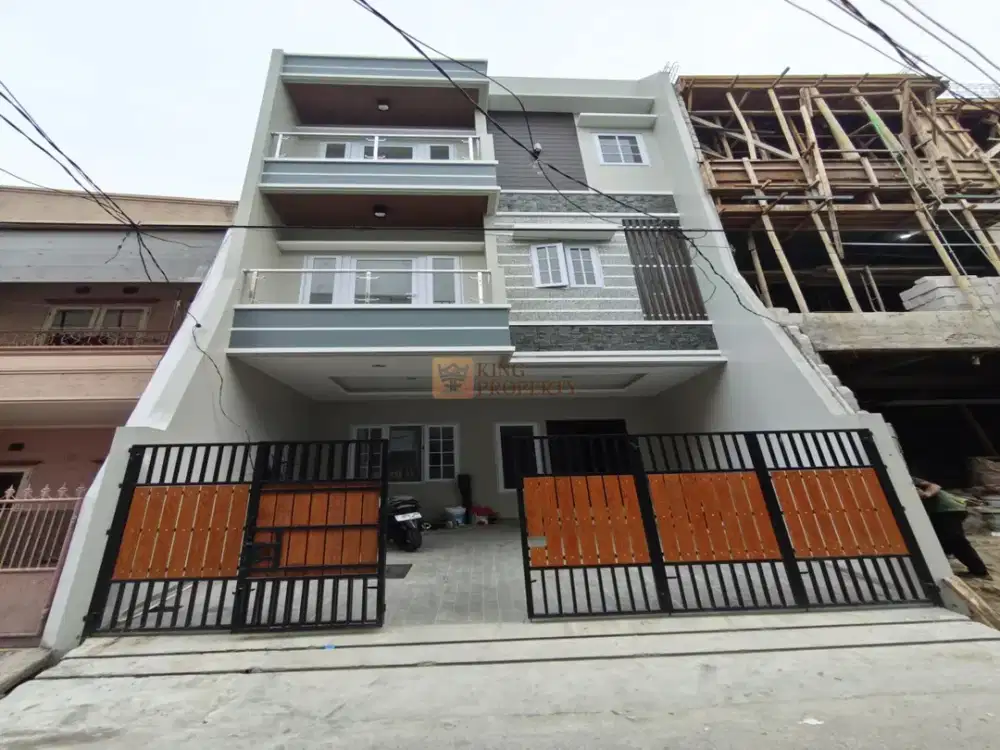 Dijual Rumah Bangunan Baru Design Modern Kekinian Rumah Komplek Mandala Tomang 3,5 Lantai Hunian Nyaman Untuk Keluarga Area Tomang Jakarta Bara