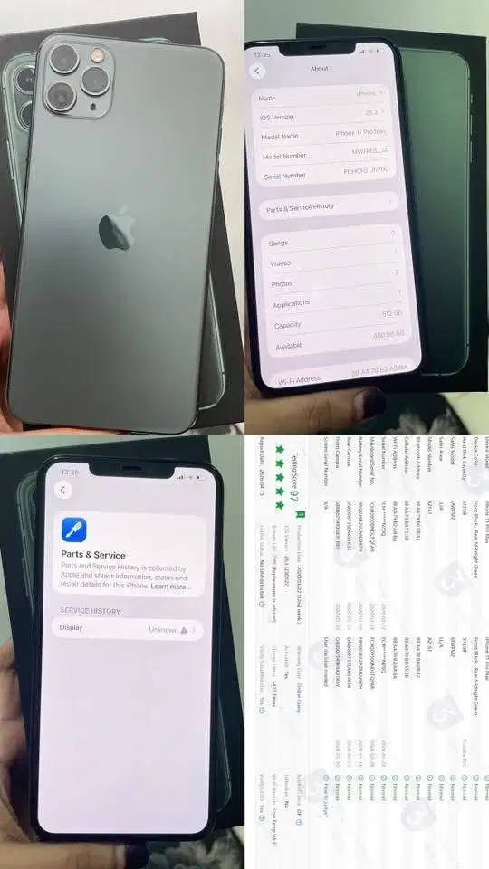 iPhone 11 ProMax 512GB Inter
