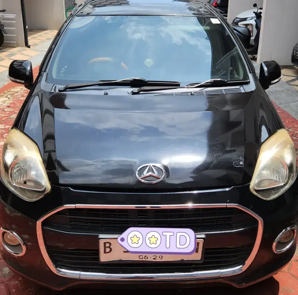 Daihatsu Ayla 2014 Matic  AC Dingin, Layar Digital, Plat Panjang