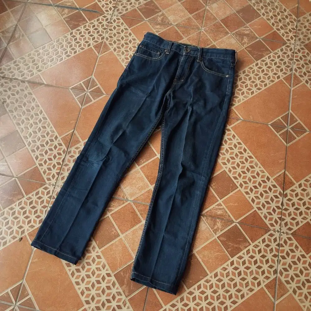 3Second Jeans Denim Pants Blue
