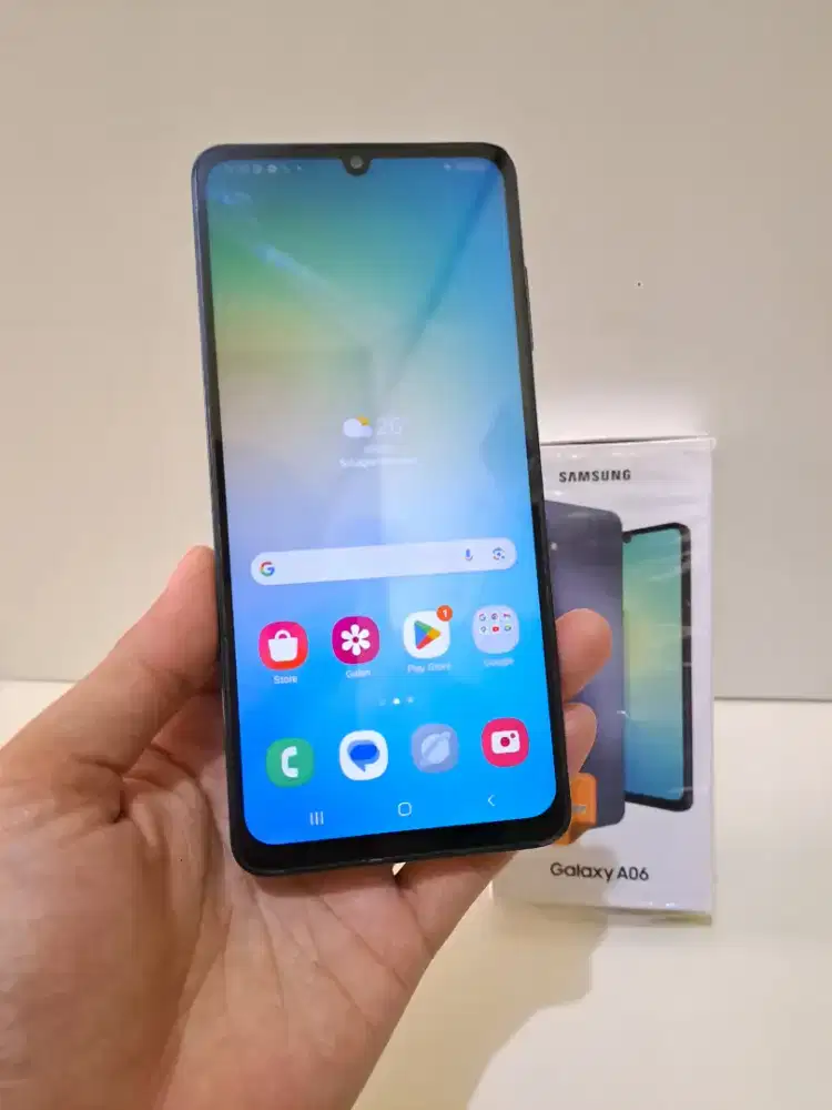 Samsung A06 4/128 Fullset, Kondisi Normal Siap Pakai Murah