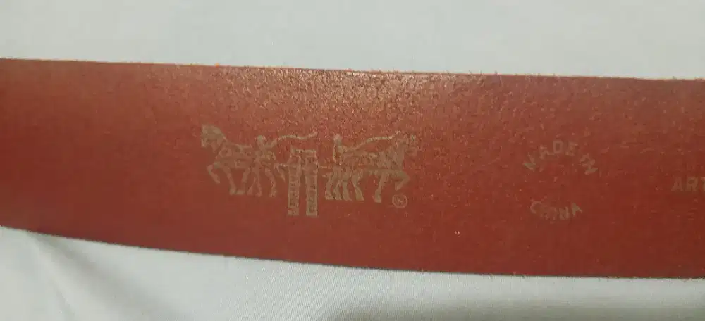 Belt LEVI'S Original Store, Full  Grain Bovin Leather(Kulit Sapi Asli)