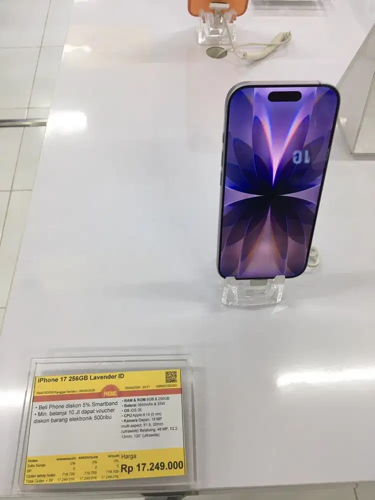 IPHONE 17 256GB LAVENDER