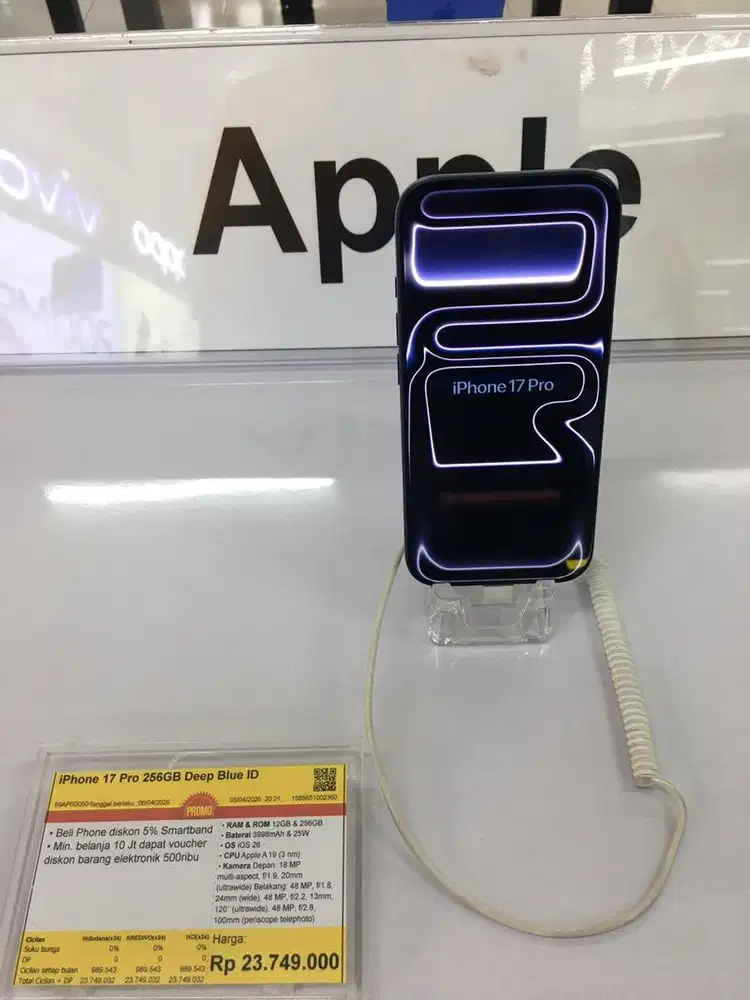 IPHONE 17 PRO 256GB DEEP BLUE