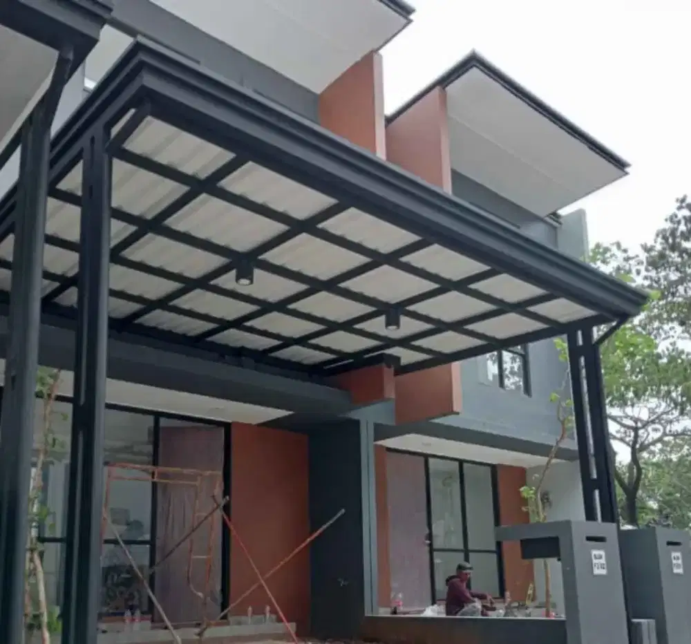 Kanopi atap alderon rs