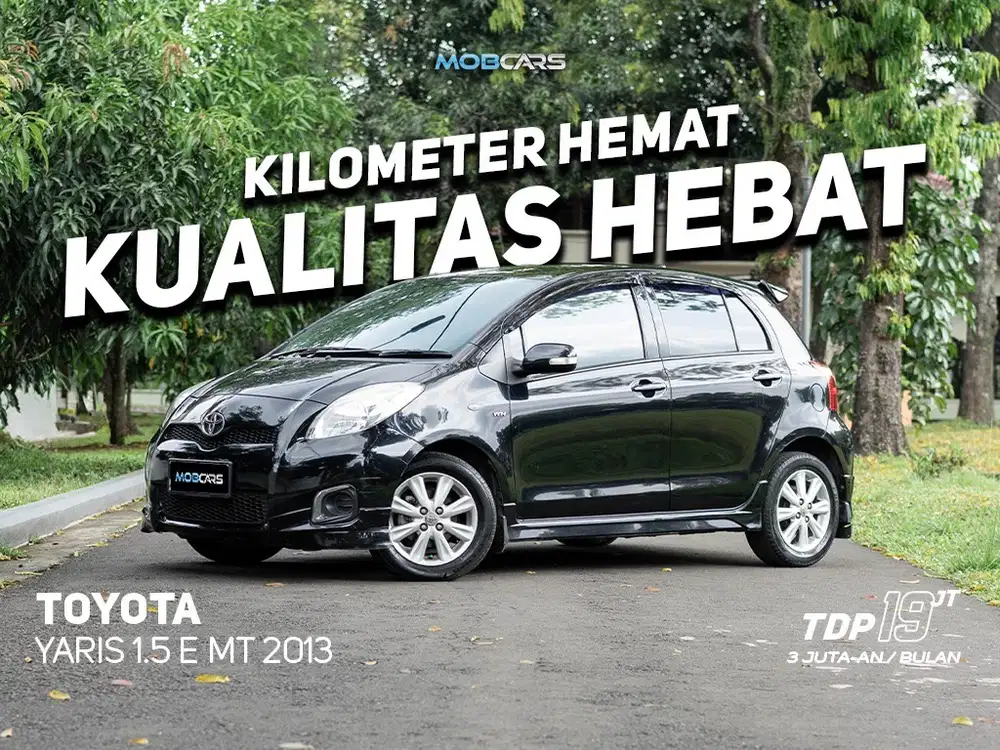 FREE DETAILING POLES 2 TH YARIS 1.5 E MT 2013 HITAM