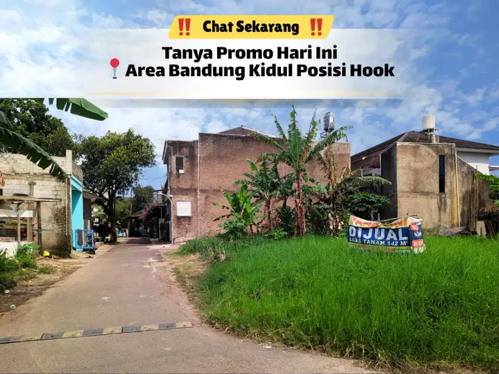 Tanah 142 m² – Dekat Tol & Fasilitas Umum
