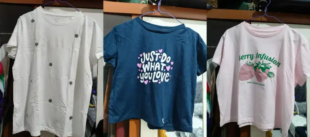 Baju merek eksekutif dan rolbox