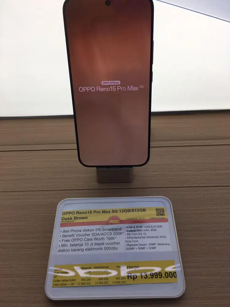 OPPO RENO 15PRO MAX 5G 12/512GB DUSK BROWN