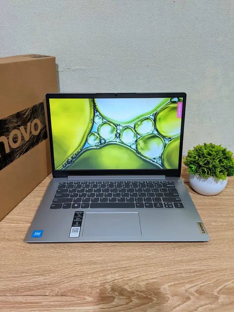 LAPTOP BARU LENOVO IDEAPAD SLIM 1I INTEL N4500 RAM 8GB/SSD 512GB MURAH