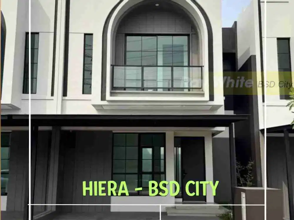 Rumah Harga JUAL DI BAWAH PPJB BELI di HIERA CLUSTER WELTON, BSD CITY