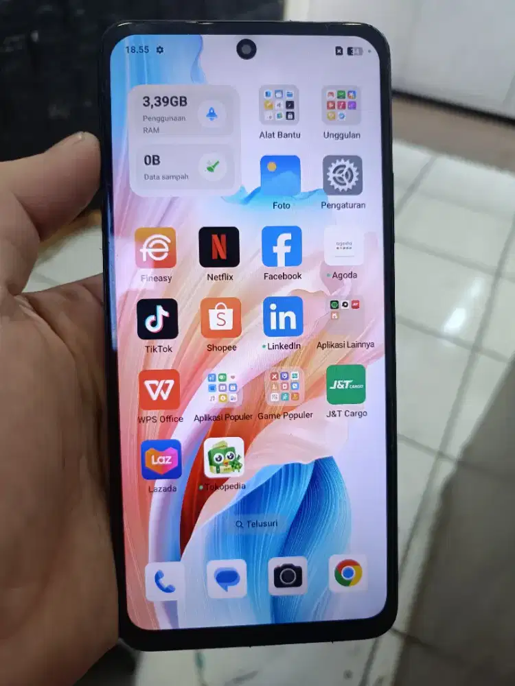 Oppo A58 4g 6/128gb ex resmi hp only normal murah meriah !!