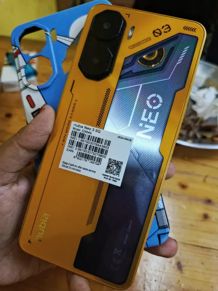 NUBIA NEO 3 5G FULLSET ORI (8+12/256GB) HP GAMING GARANSI PANJANG