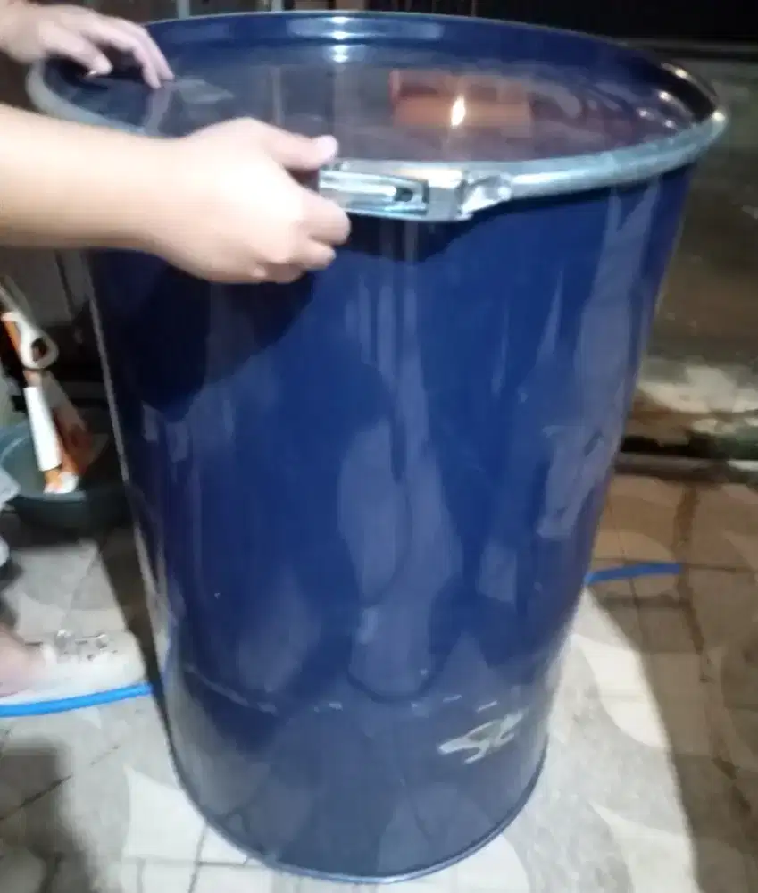Drum Besi sampah bakar sampah