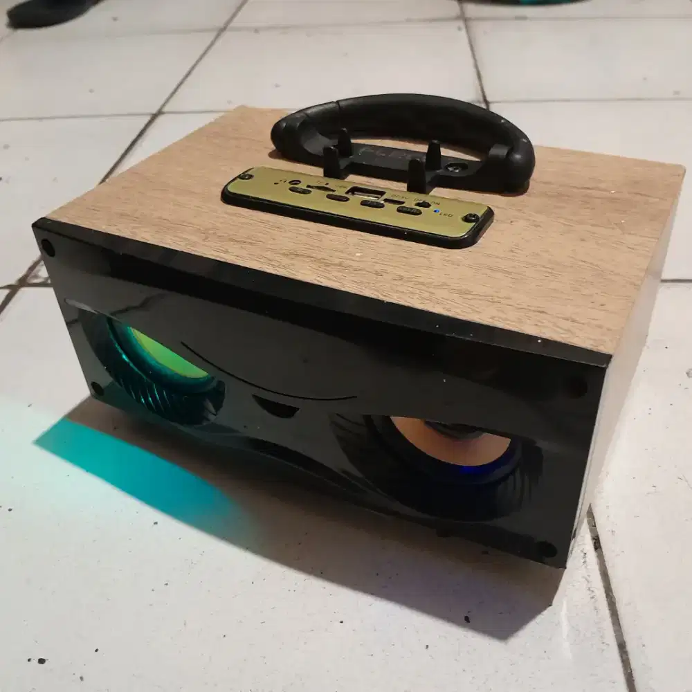 Speaker Fleco 6 Bekas + Micro SD 16GB