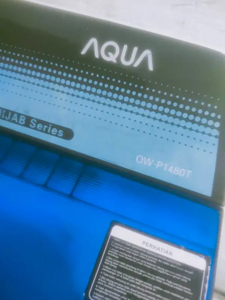 Jual mesin cuci besar 14 kg aqua normal tinggal pakai