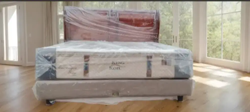 Springbed kingkoil Stavanger set dipan sandaran king koil uk 180