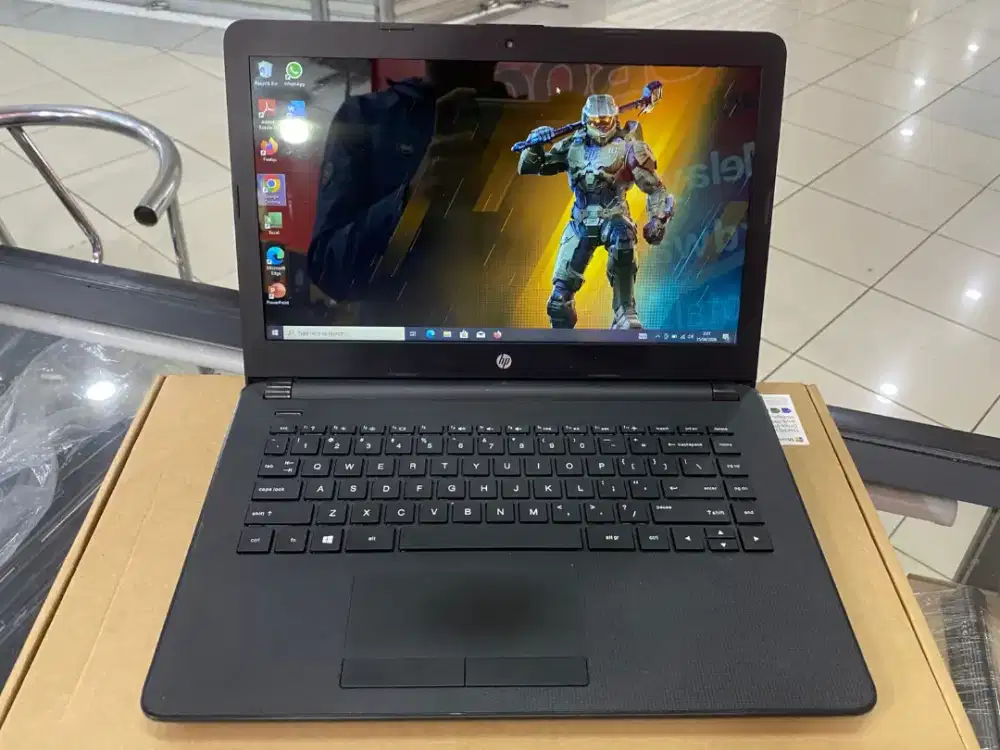 Laptop HP 14-cm0xxx prosesor AMD E2-9000e/Ram 4GB/HDD 1TB