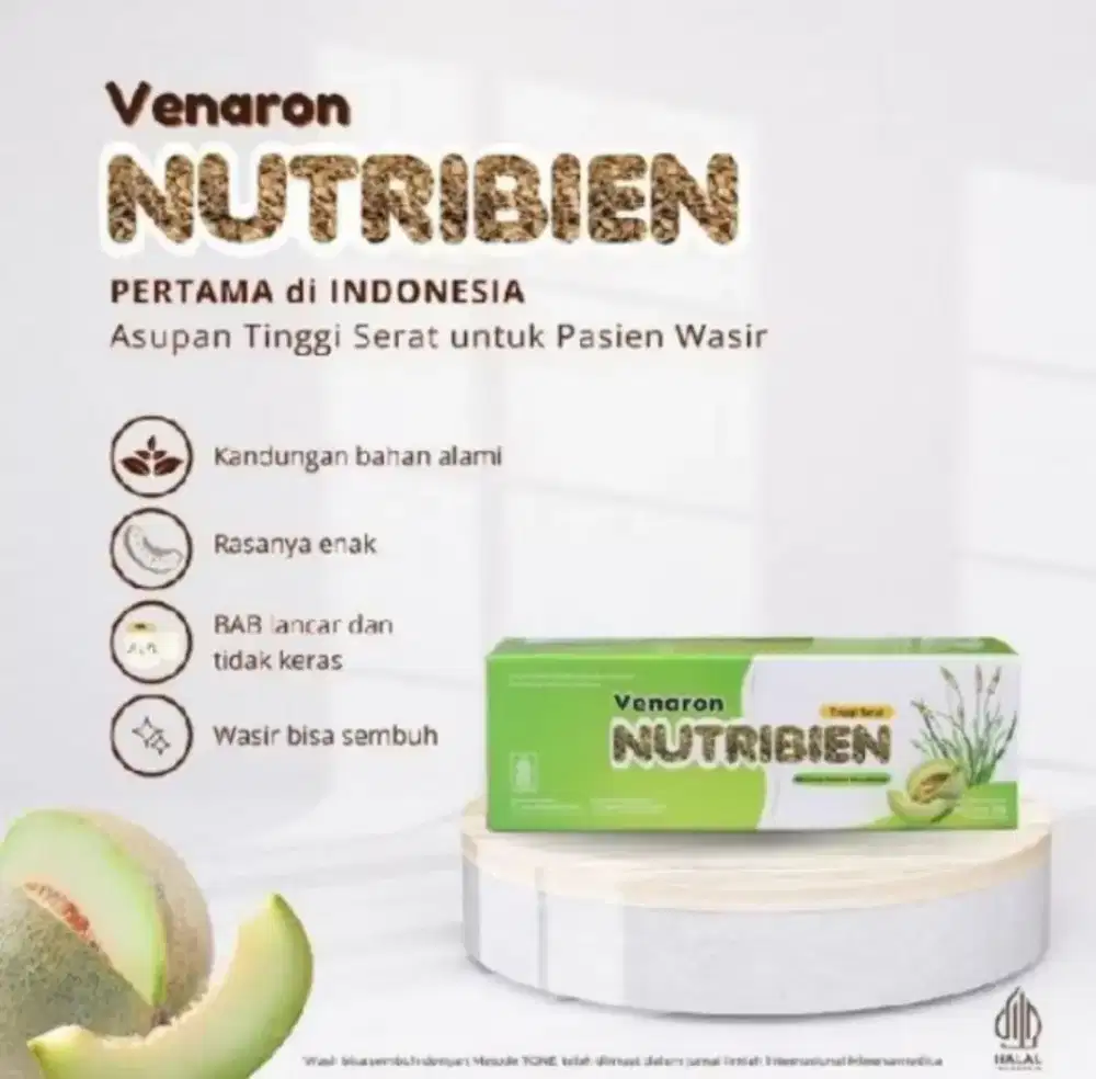 ED 2028 Venaron Nutriben (Minuman Serat tinggi untuk Wasir)