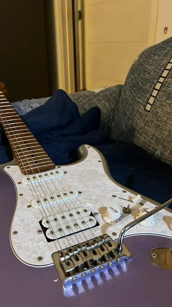 SQOE SEST700 SV HSS ROASTED MAPLE SERIES IN FIREMIST PURPPLE SILVER