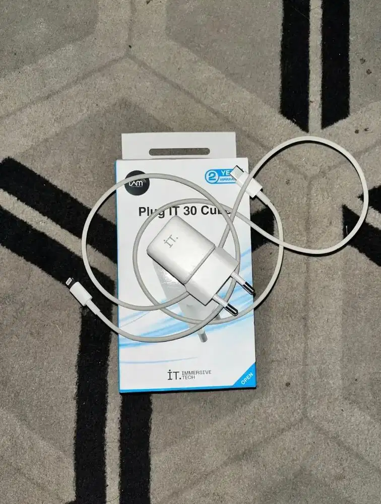 Charger iPhone Fullset Plug IT 30 Watt