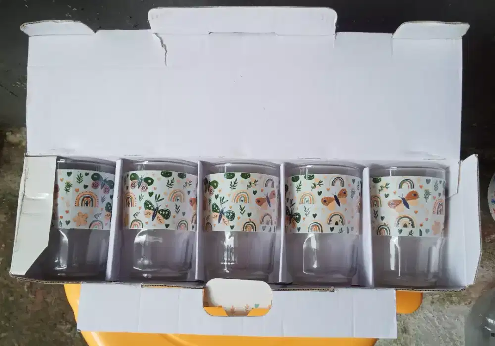 Gelas Toyama 5 set 200ml