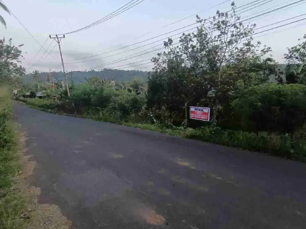 Tanah depan jalan Sea Pineleng cocok untuk perumahan